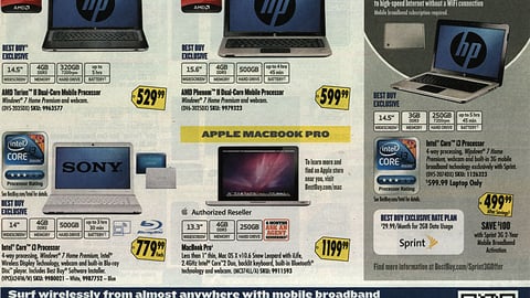 Best Buy Laptops Feature