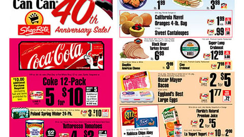 ShopRite 'Can Can' Circular Cover
