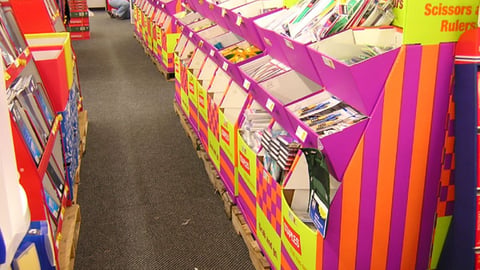 Staples Back-to-School Displays