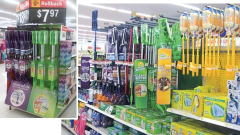 Swiffer Displays