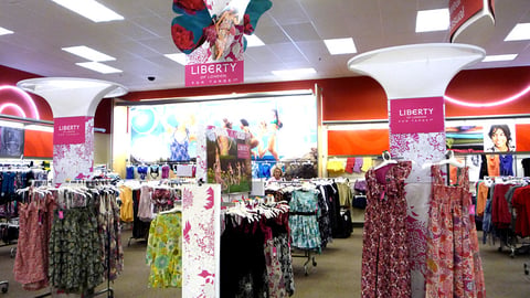 Target Liberty of London Merchandising