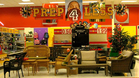 Target 'Prep 4 Less' Furniture Merchandising