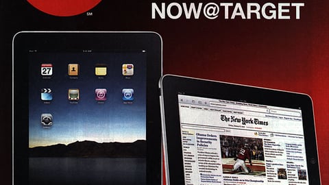 Target iPad Cover Feature