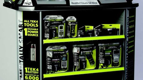 Ryobi Tek4 Tools Display