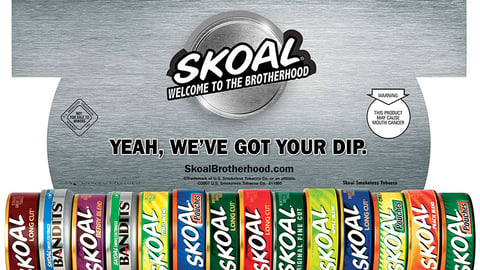 Skoal Shelf Talker