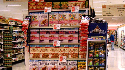 Winn-Dixie General Mills 'Pink Together' Endcap