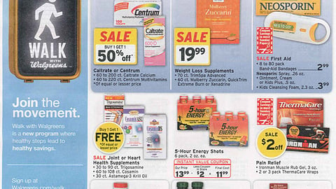 Walgreens 'Walk' Feature
