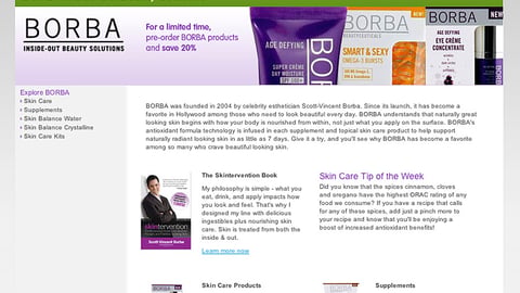 Walgreens Borba Microsite