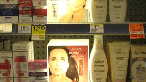 Walgreens Neutrogena L'Oreal, RoC Light Boxes