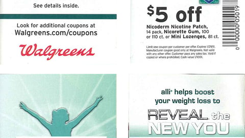 Walgreens 'The Reveal' Coupon Book Pages