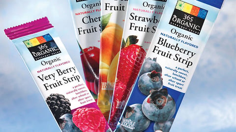 Whole Foods Fruit Strip Packaging