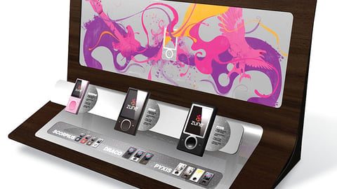 Zune Countertop Display