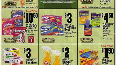 Dollar General 'Millionaire Sweepstakes' FSI