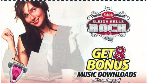 Schick 'Sleigh Bells Rock' FSI
