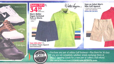 Dick's Sporting Goods Adidas Footwear Feature