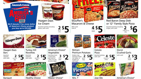 A&P Frozen Foods Feature