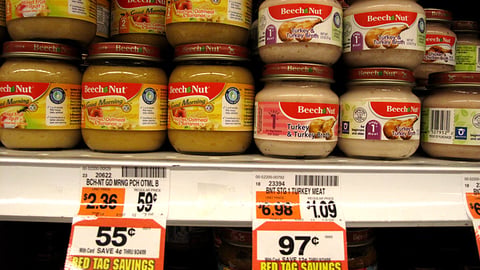 A&P 'Red Tag Savings' Price Labels