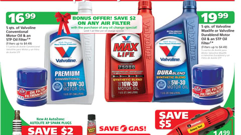 AutoZone Holiday Circular Cover