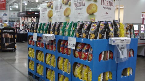 Lay's 'Florida Farmers' Pallet Displays
