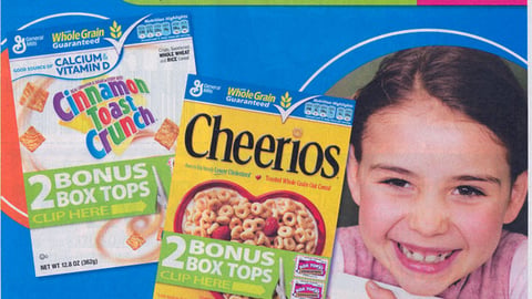 General Mills 'Box Tops' FSI Cover