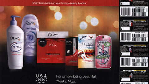P&G Beauty Brands Olympics FSI