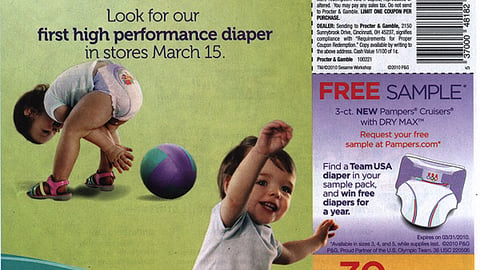 Pampers Cruisers Olympics FSI