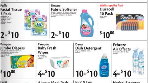 Stop & Shop P&G Incentive Feature