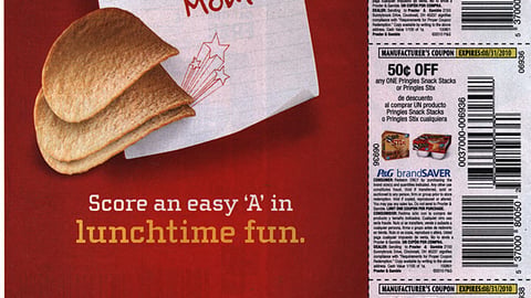 Pringles 'Lunchtime Fun' FSI