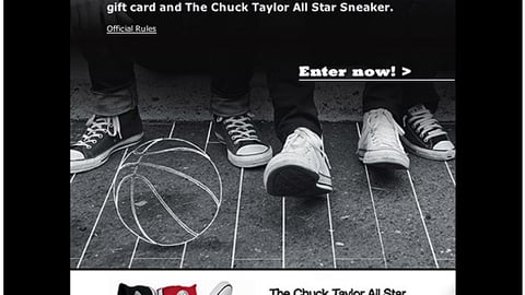 Champs Converse 'Play On' Online Ad
