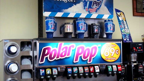 Circle K 'Polar Pop' Beverage Fountain