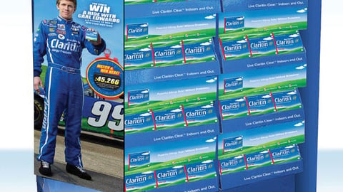 Claritin Carl Edwards Sweeps Pallet