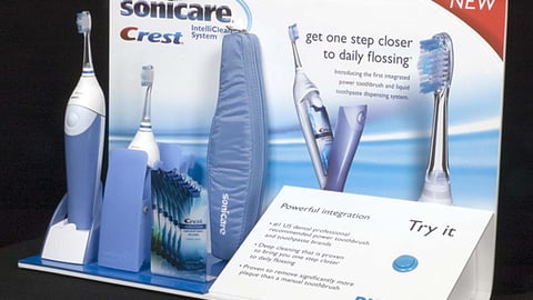 Sonicare Intelliclean LED Club Store Display