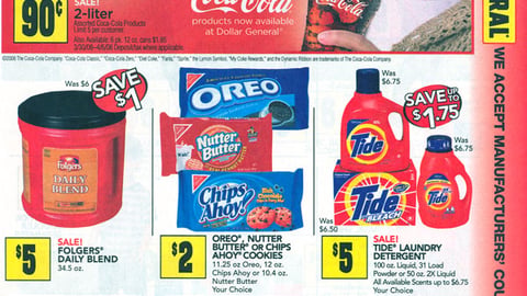 Dollar General FSI Cover