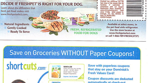 Dominick's 'ShortCuts' FSI