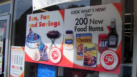 Family Dollar Window Posters
