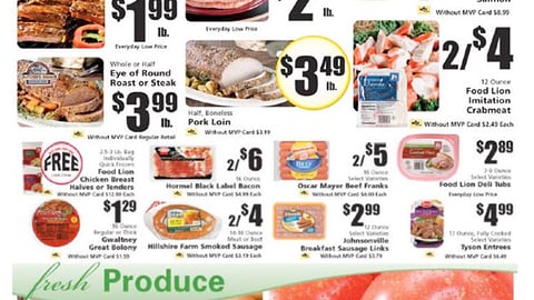 Food Lion 'Seafood Recipe Contest' Feature