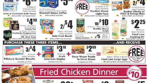 Food Lion 'Lower Prices' Feature