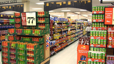 Fry's Marketplace Snack City Signage