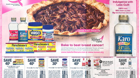 ACH Food 'Bake For the Cure' FSI