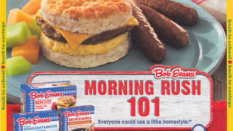 Bob Evans 'Back to Savings' FSI