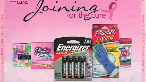 Energizer 'Joining for the Cure' FSI