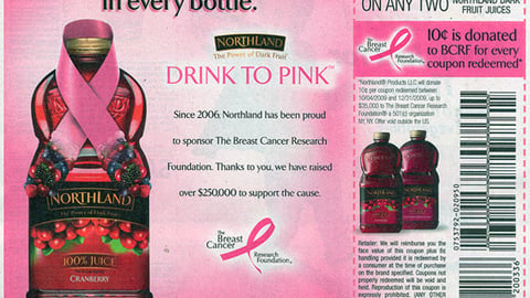 Northland 'Drink to Pink' FSI