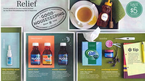 Vicks 'Trusted Relief' FSI