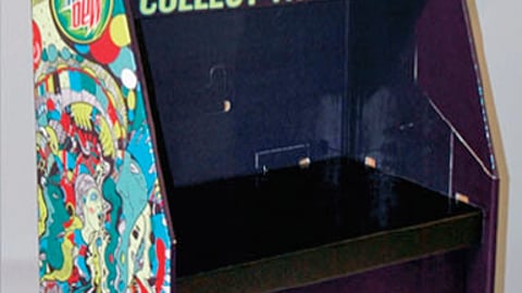 Mountain Dew Green Label Art Floorstand