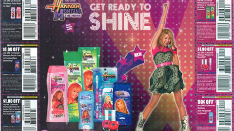 P&G 'Hannah Montana' FSI