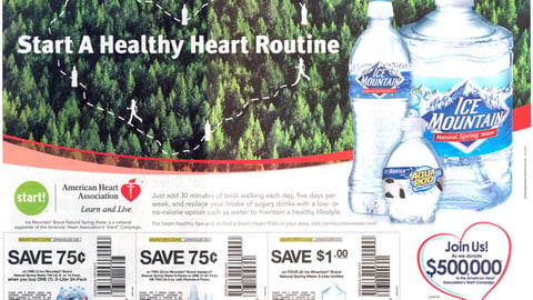 Nestle Ice Mountain American Heart Association FSI