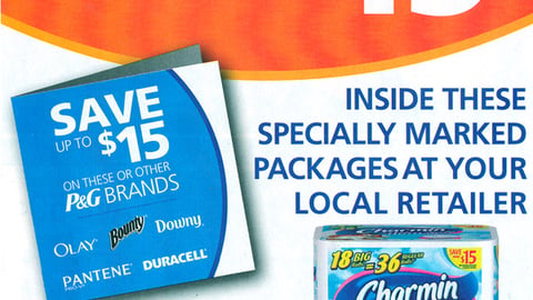 P&G brandSaver Coupon Book FSI