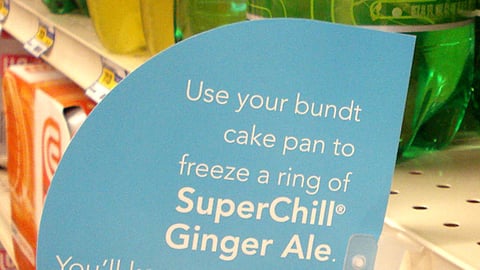 Supervalu SuperChill 'Quick Tip' Shelf Talker