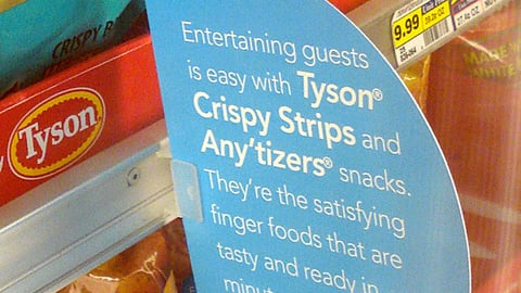 Supervalu Tyson 'Quick Tip' Shelf Talker