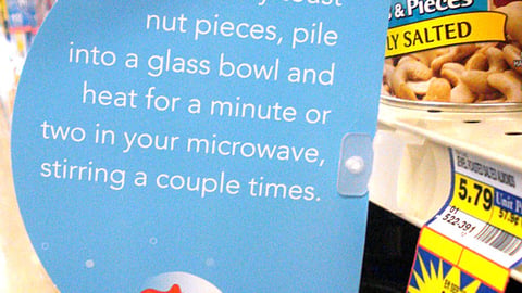 Supervalu 'Short Cut' Shelf Talker